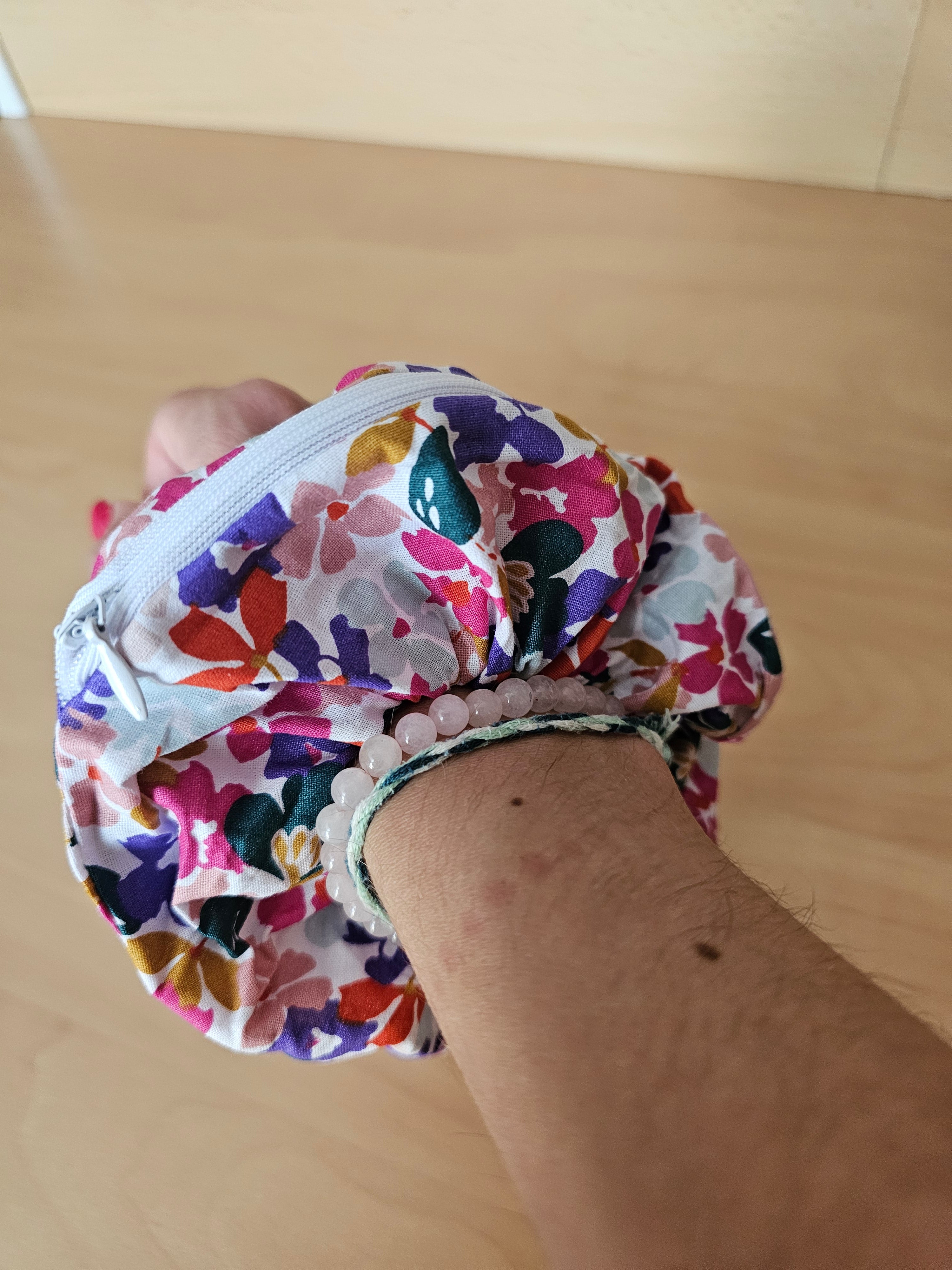 Chouchou zippé personnalisable