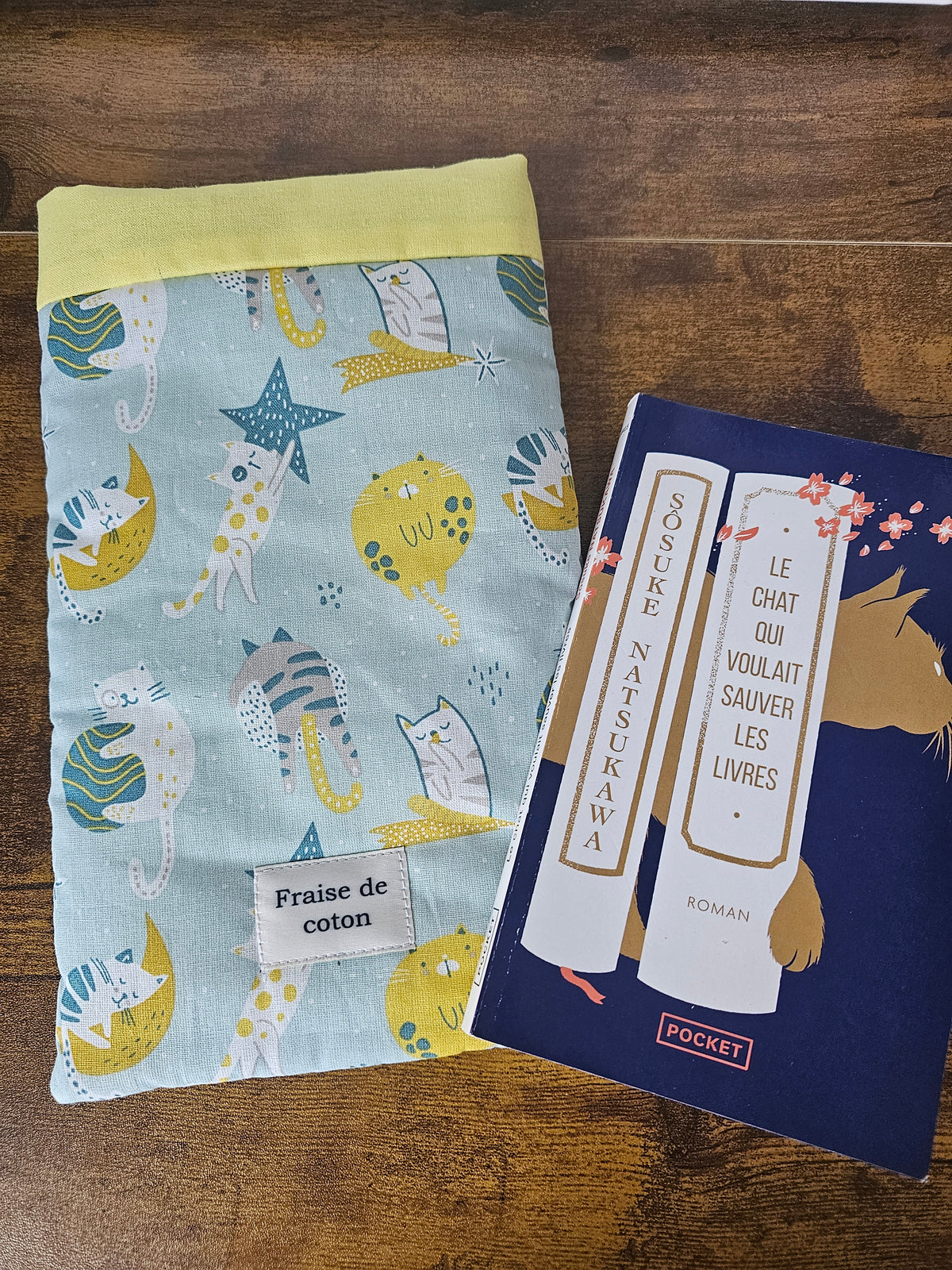 Pochette à livre Poche Chats Rêveurs