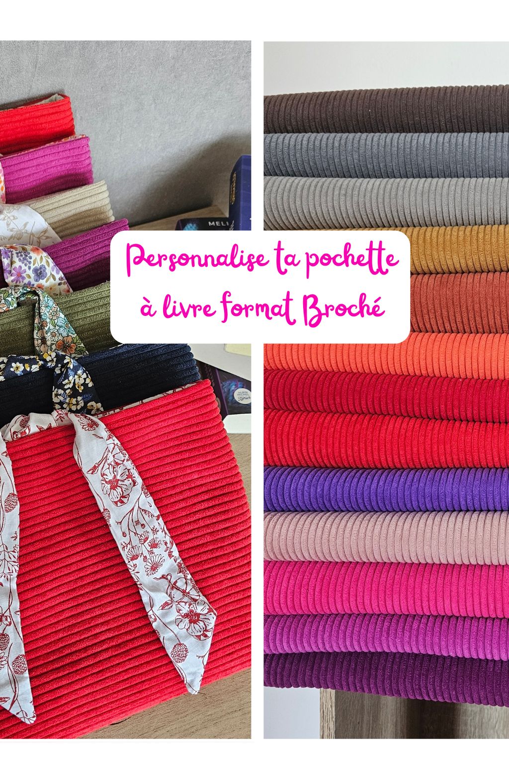 Pochette à livre format Broché