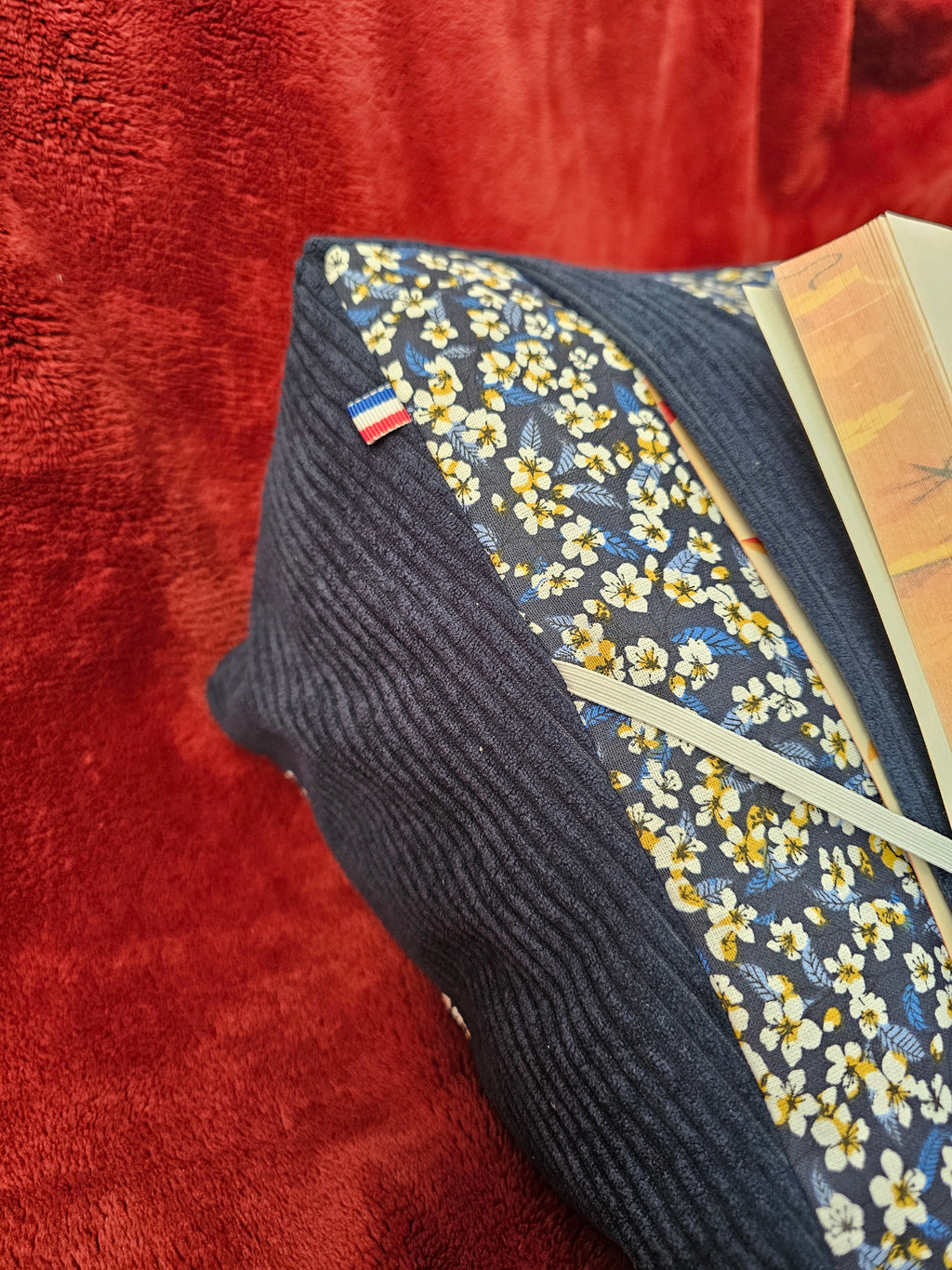 Coussin de lecture Marine
