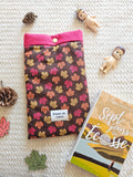 Pochette à livre Poche Jolies feuilles