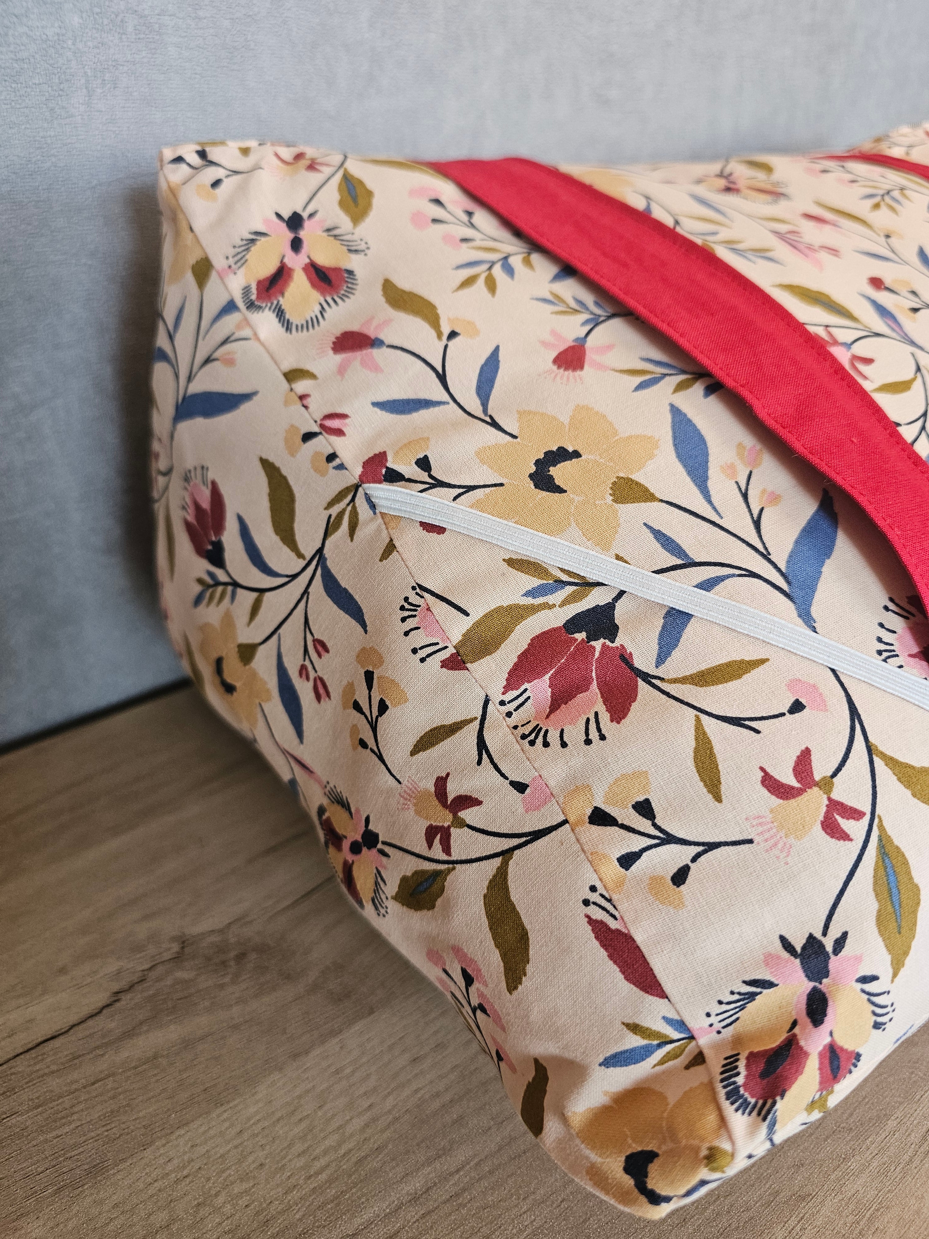 Coussin de lecture Flora