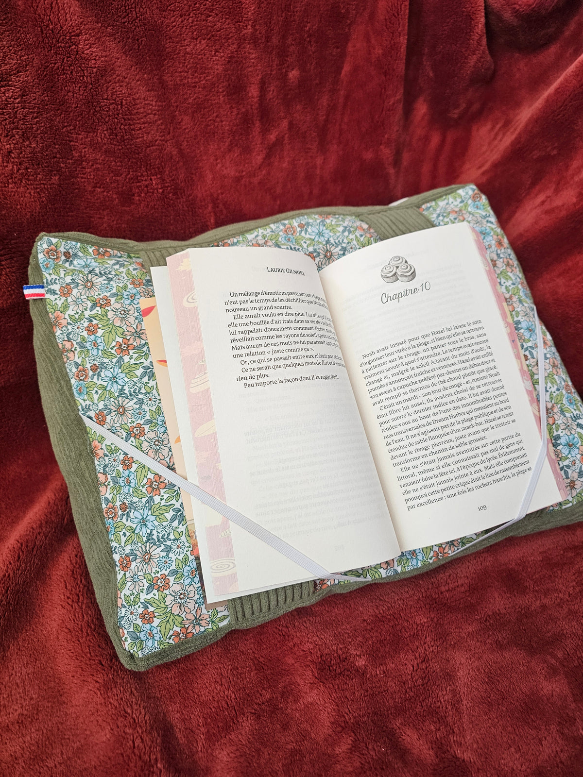 Coussin de lecture Jade