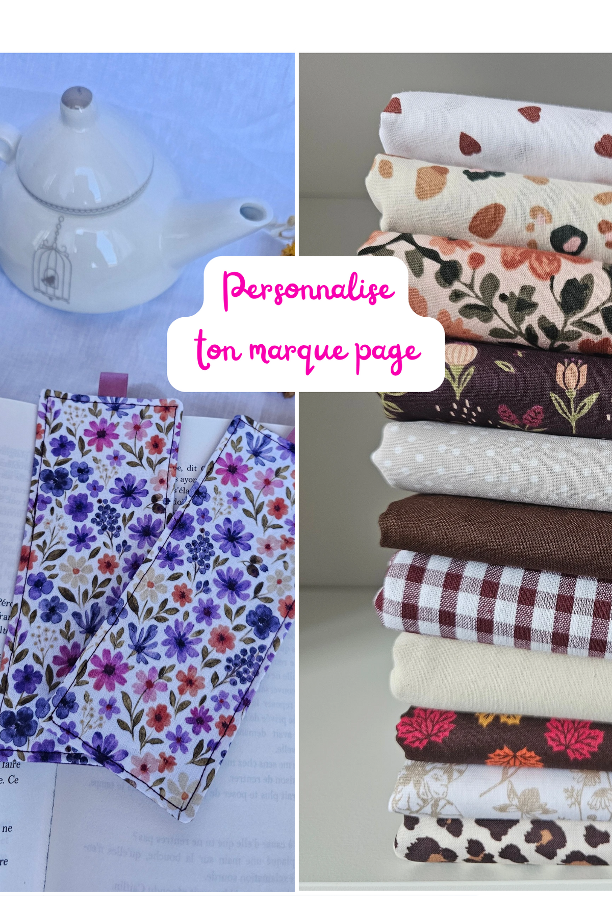 Marque-page personnalisable