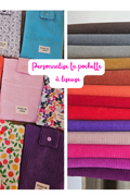 Pochette à liseuse personnalisable
