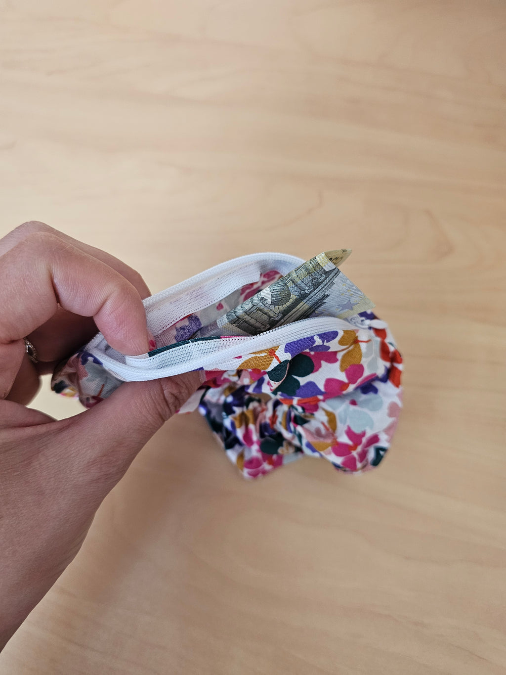 Chouchou zippé personnalisable