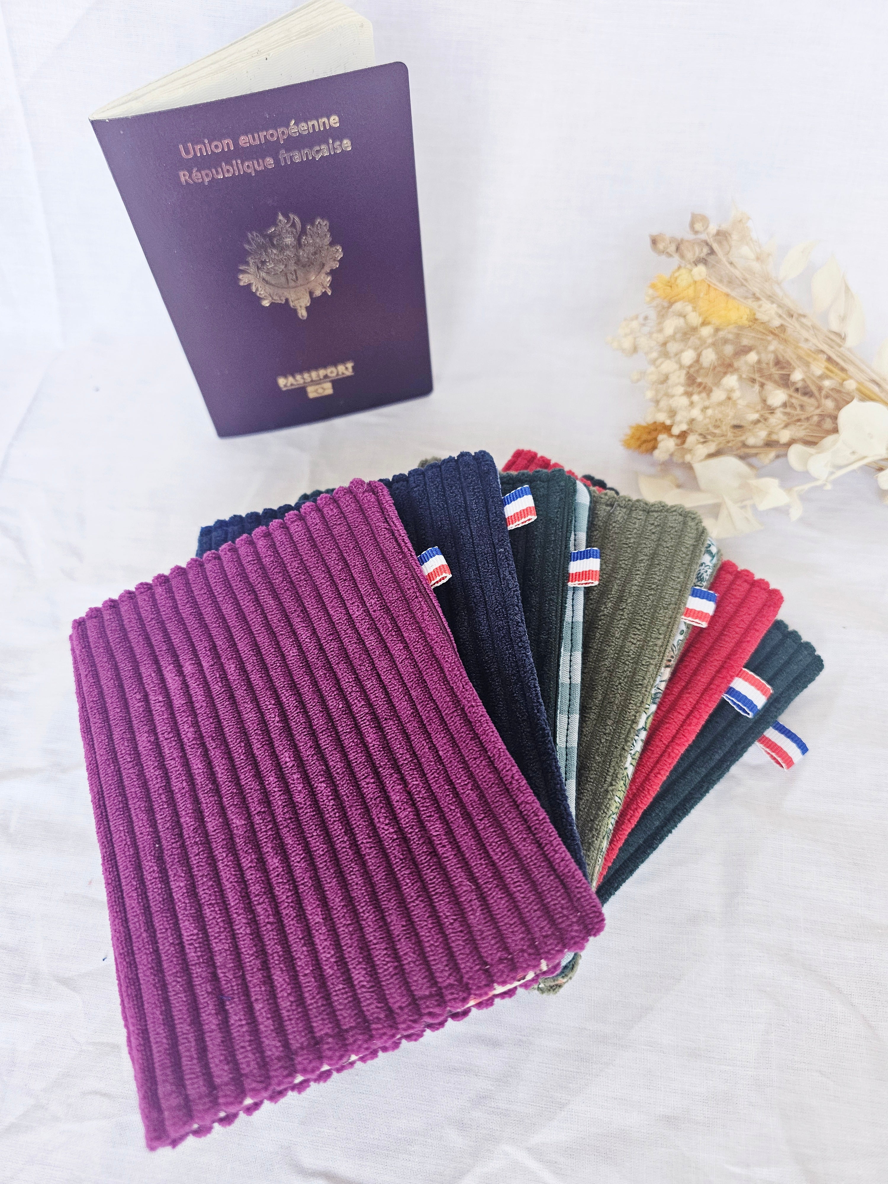 Protège passeport personnalisable