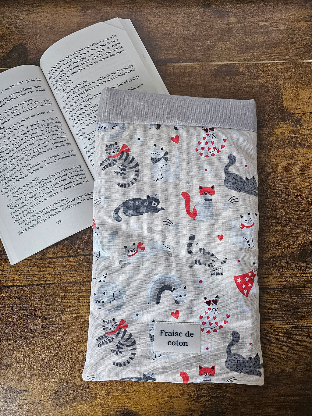 Pochette à livre Poche Chat Farceurs