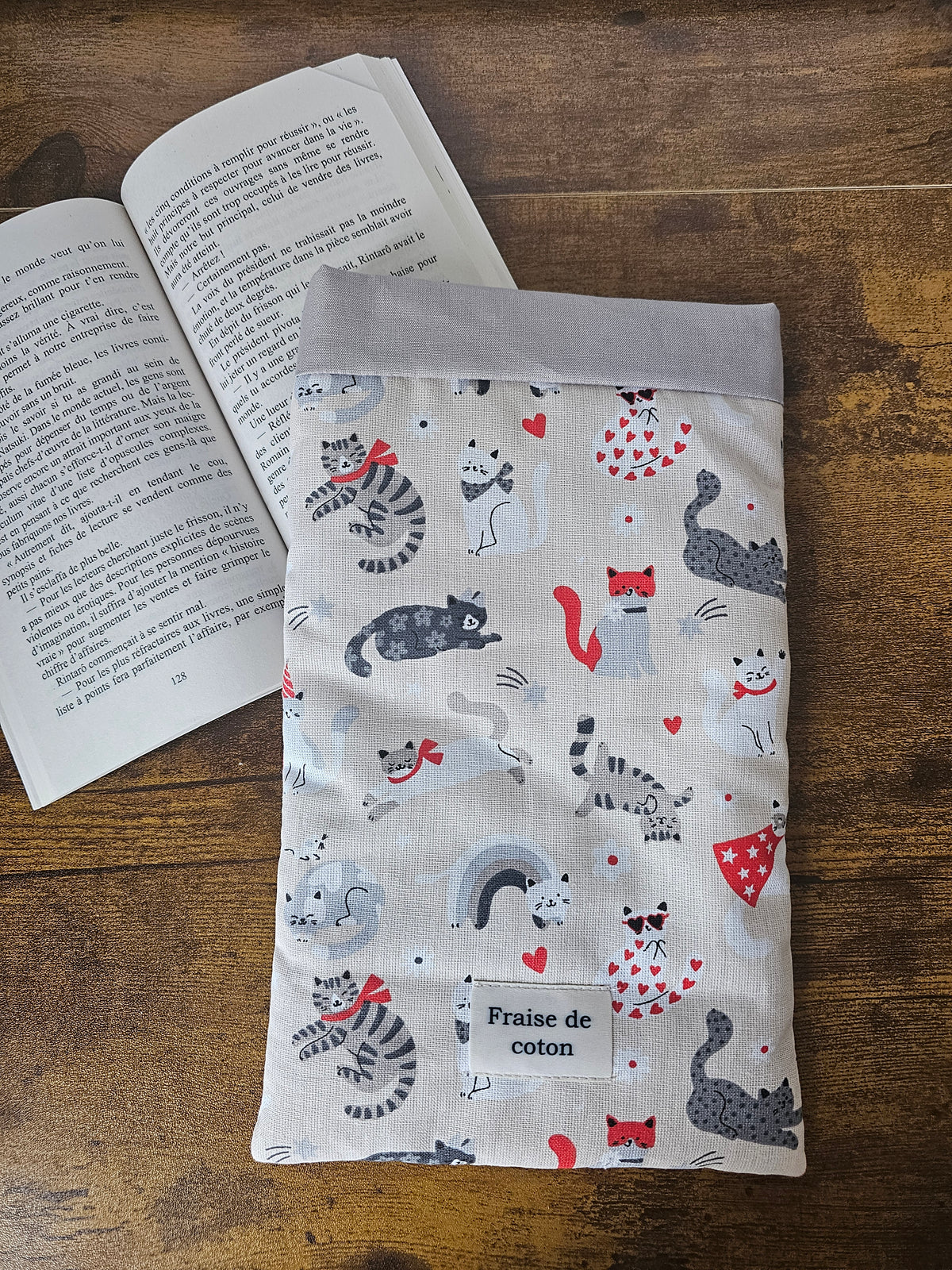 Pochette à livre Poche Chat Farceurs