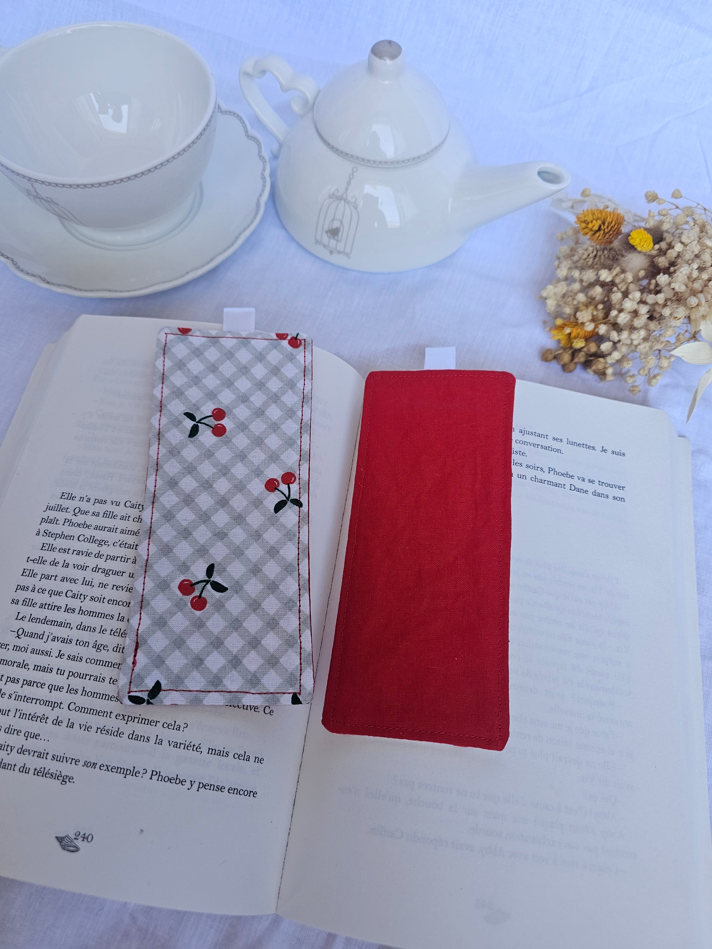 Marque-page Petites cerises