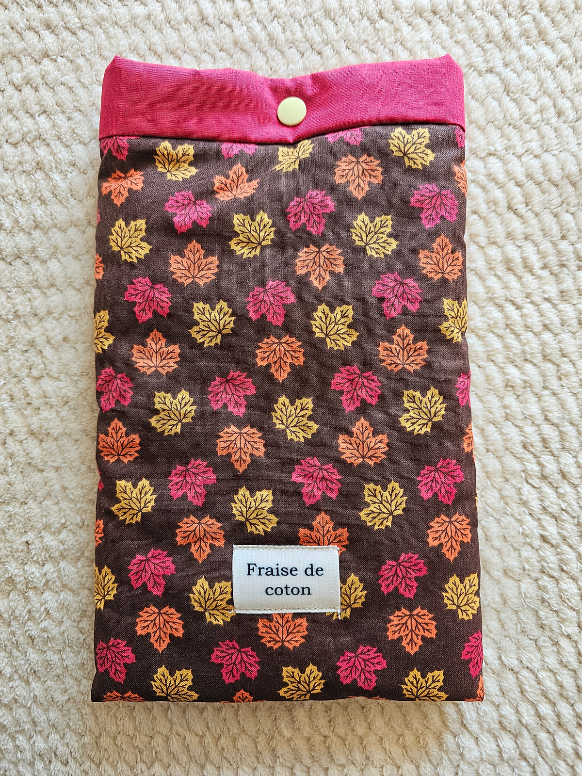 Pochette à livre Poche Jolies feuilles