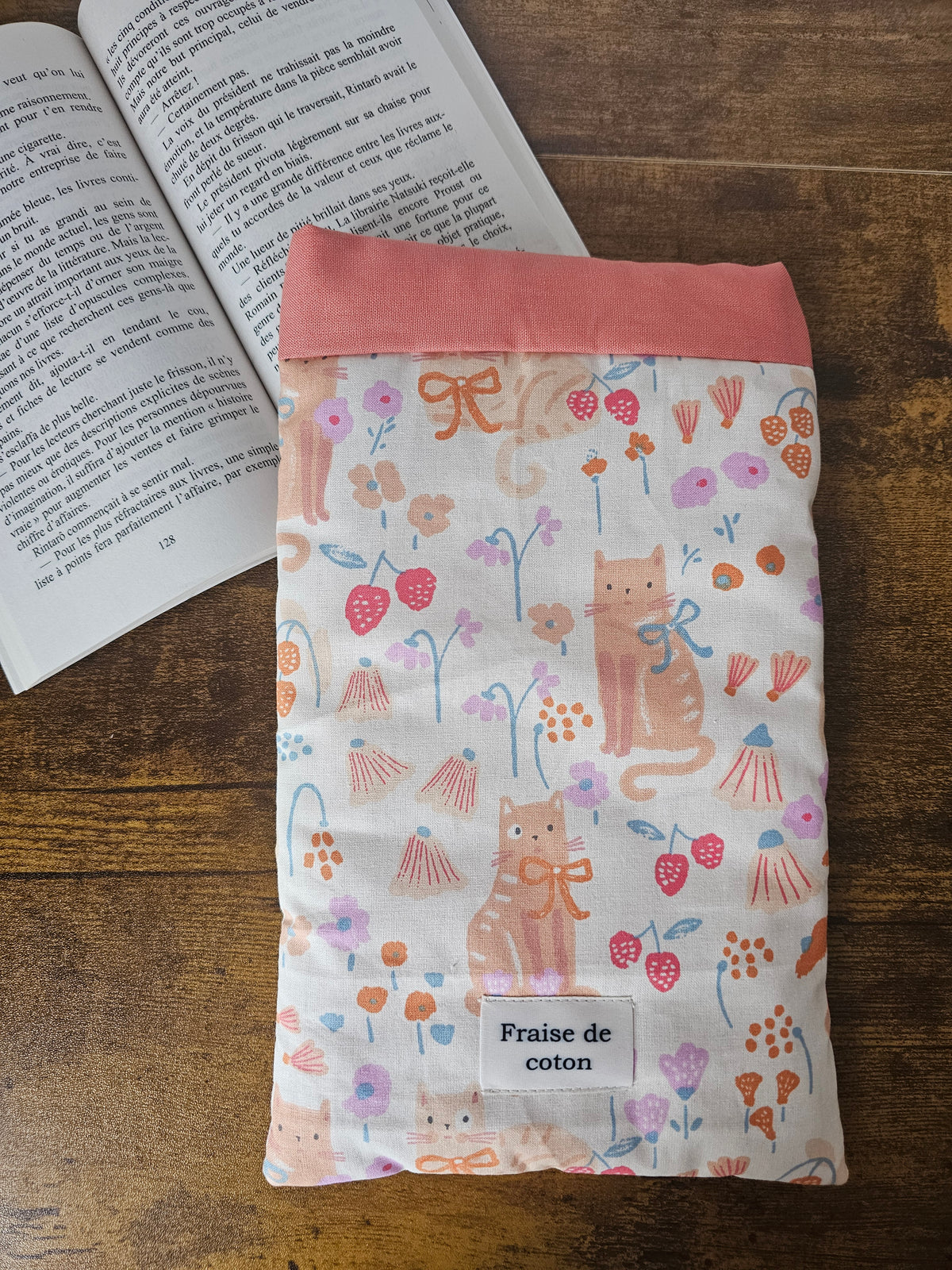 Pochette à livre Poche Chats Gourmands