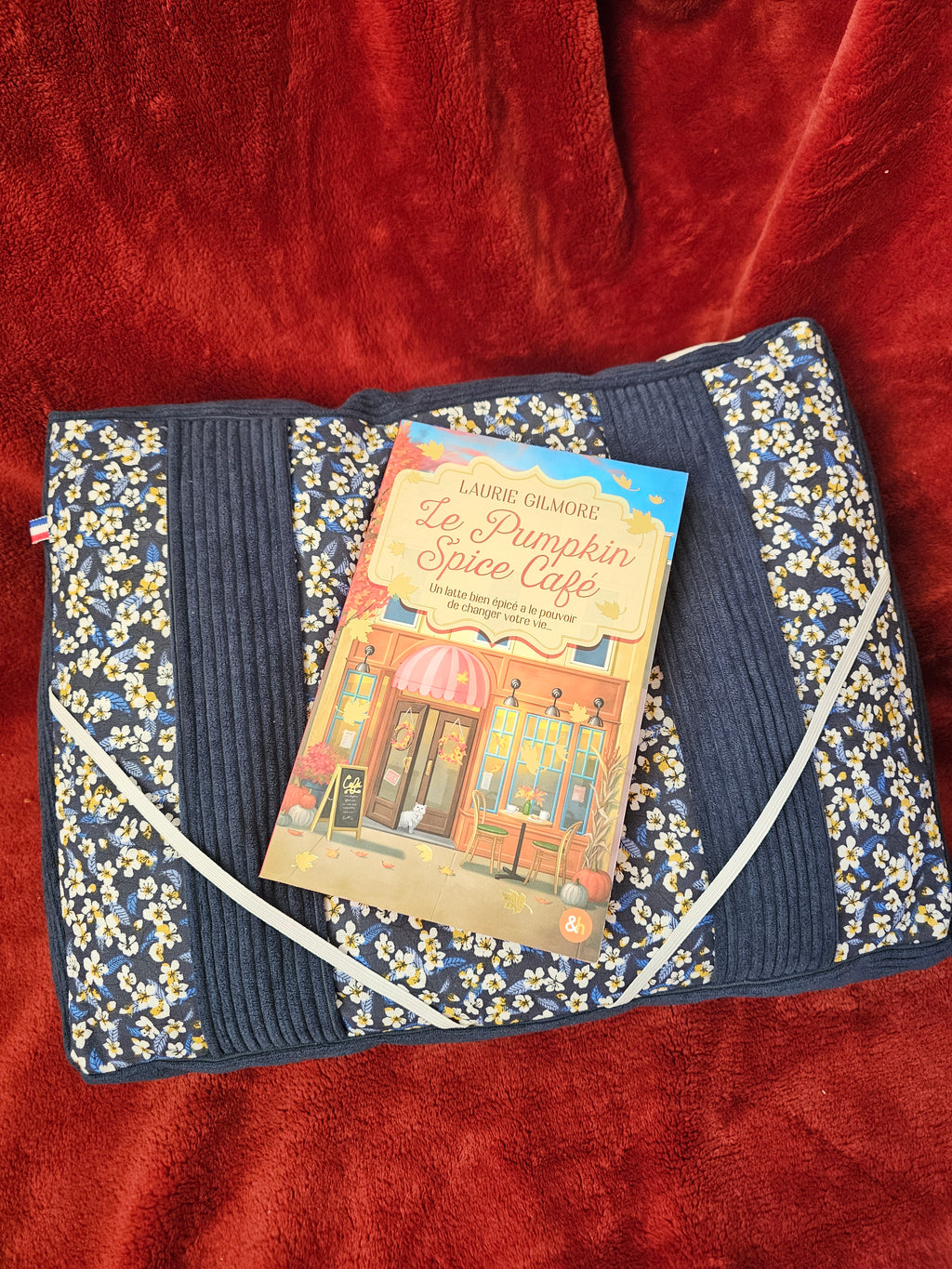 Coussin de lecture Marine
