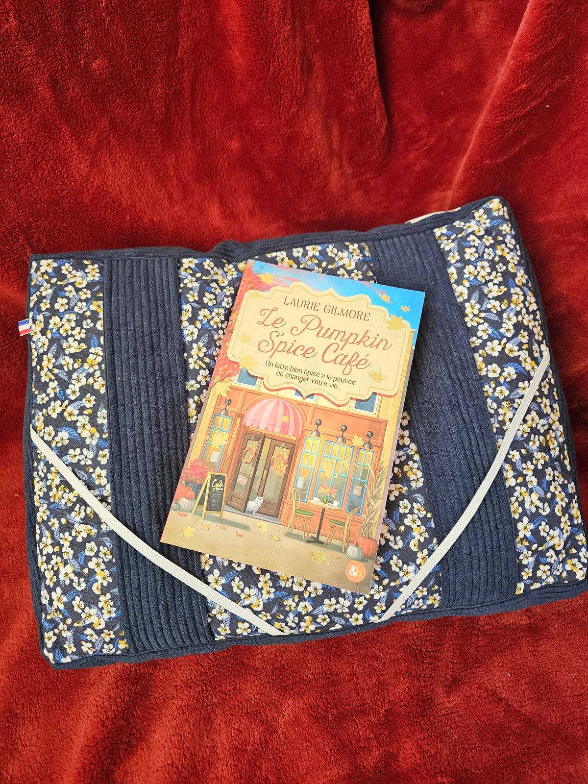 Coussin de lecture Marine