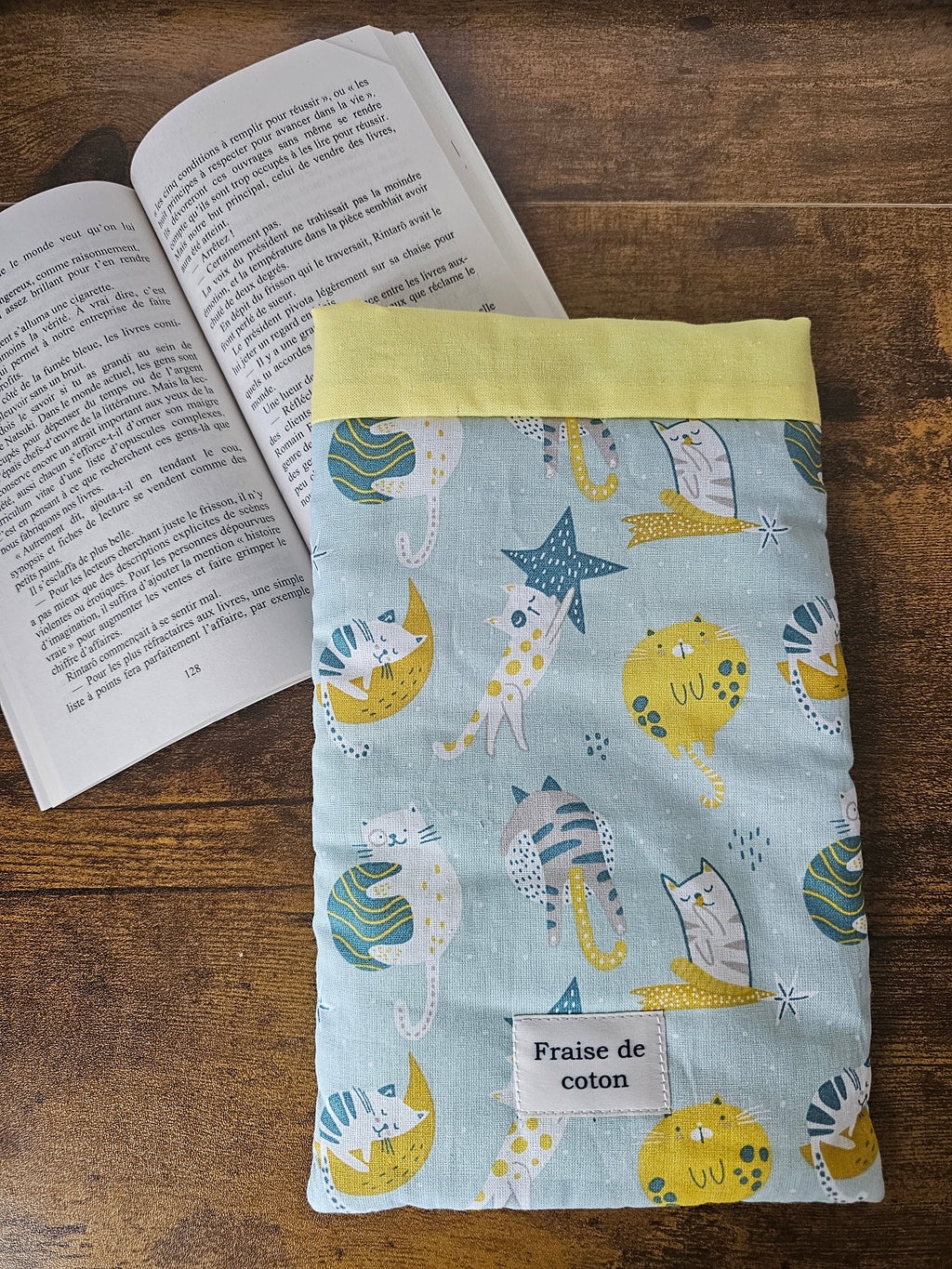 Pochette à livre Poche Chats Rêveurs