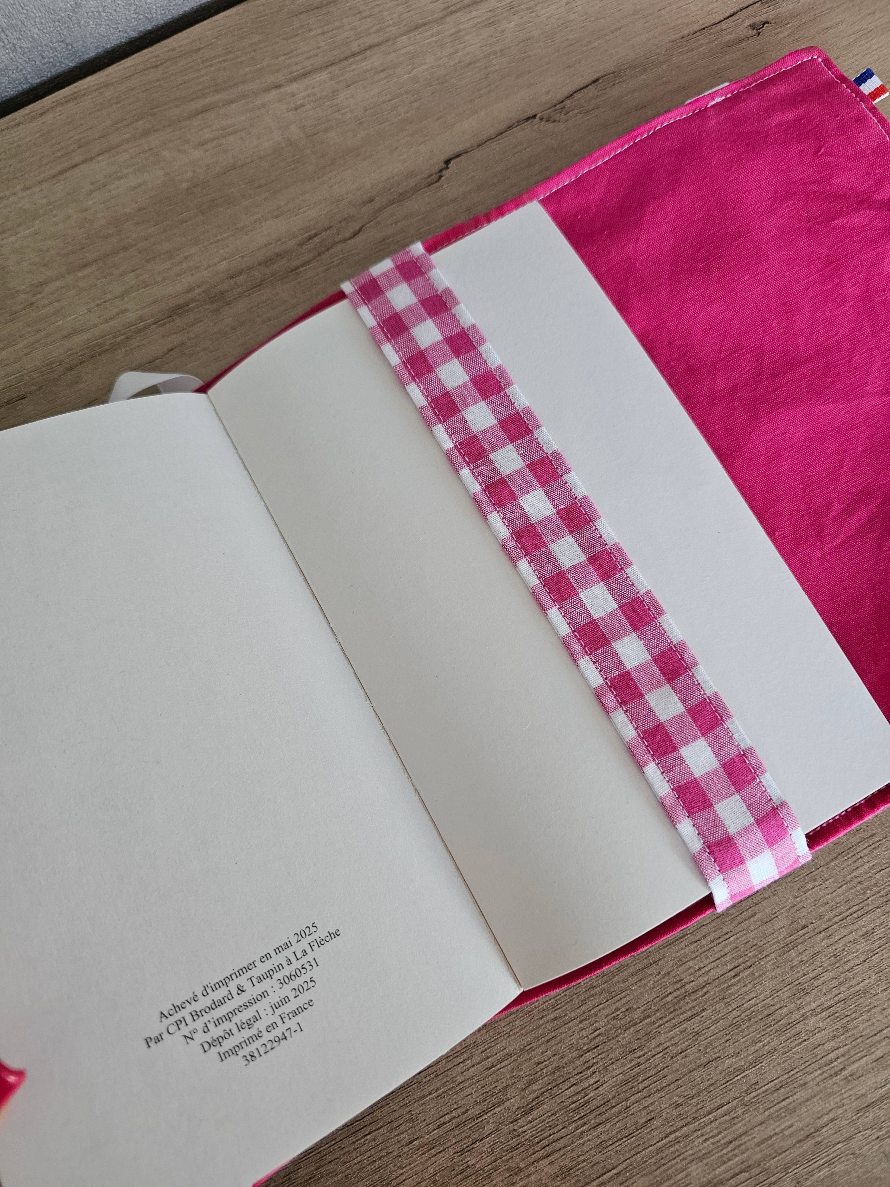 Protège-livre de poche Caro rose