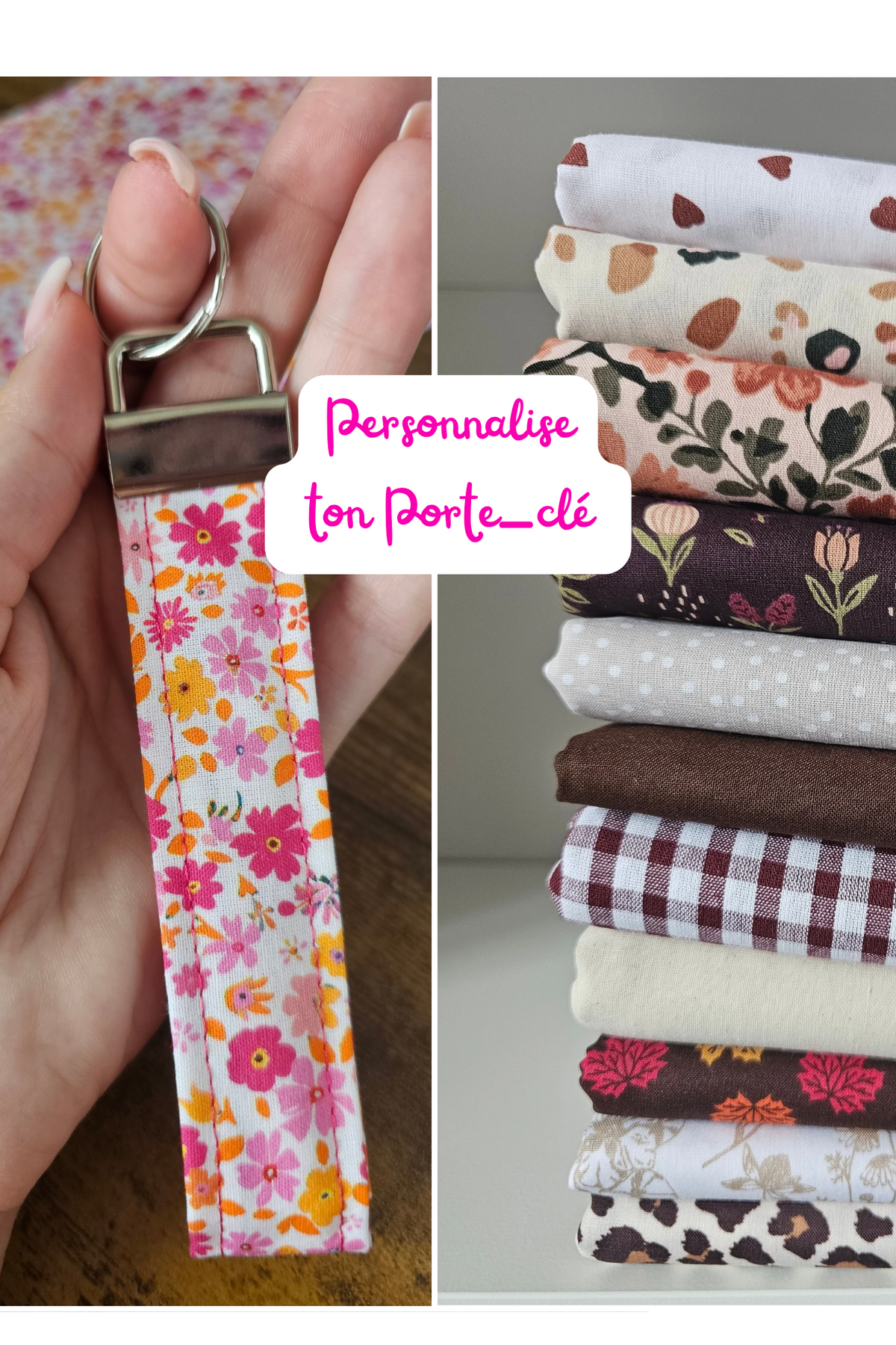 Porte-clé personnalisable