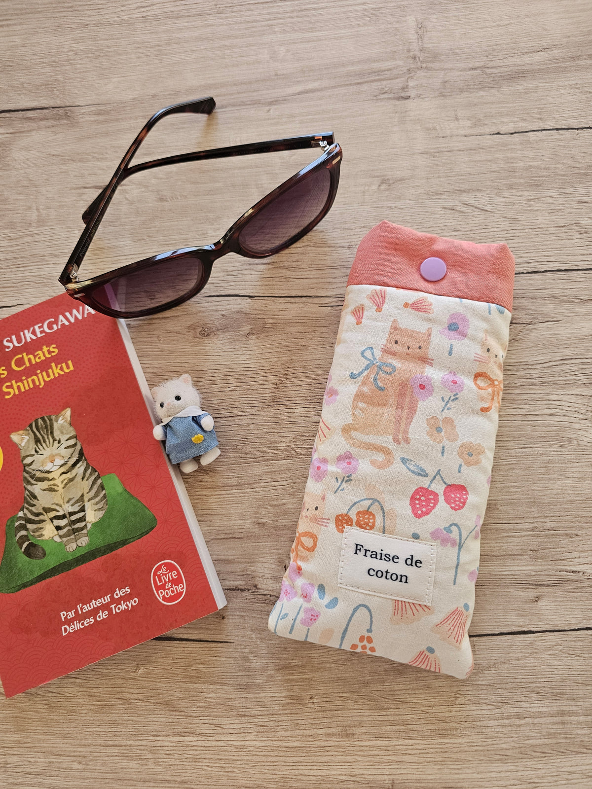 Etui à lunettes Chats Gourmands