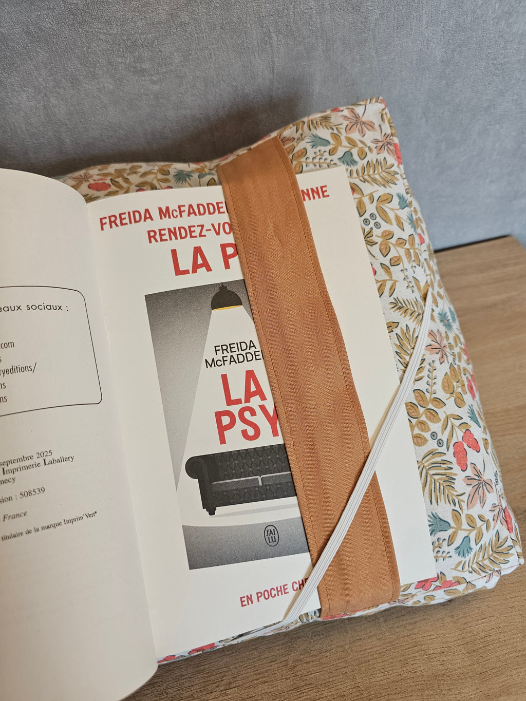 Coussin de lecture Lia
