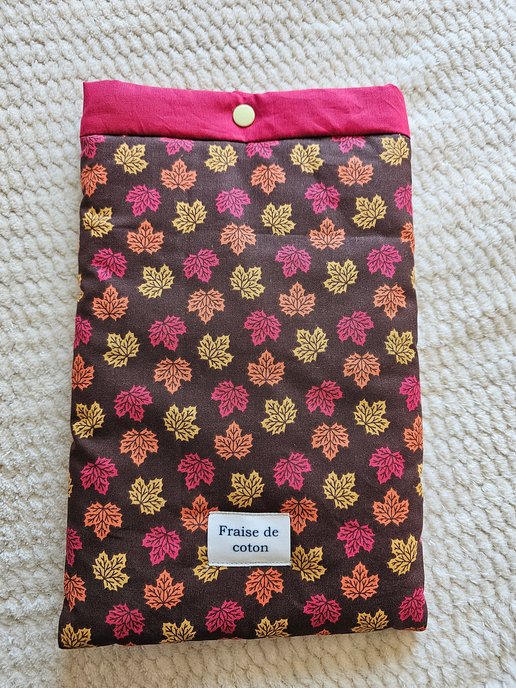 Pochette à livre Broché Jolies Feuilles