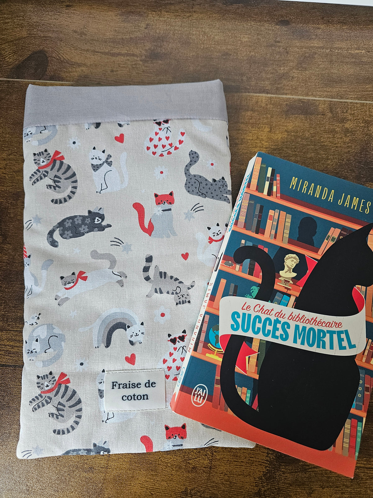Pochette à livre Poche Chat Farceurs