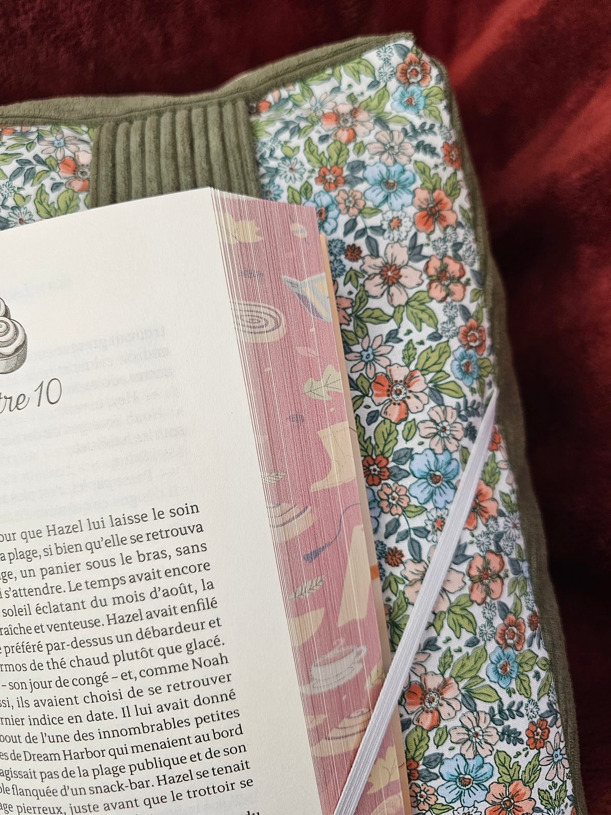 Coussin de lecture Jade