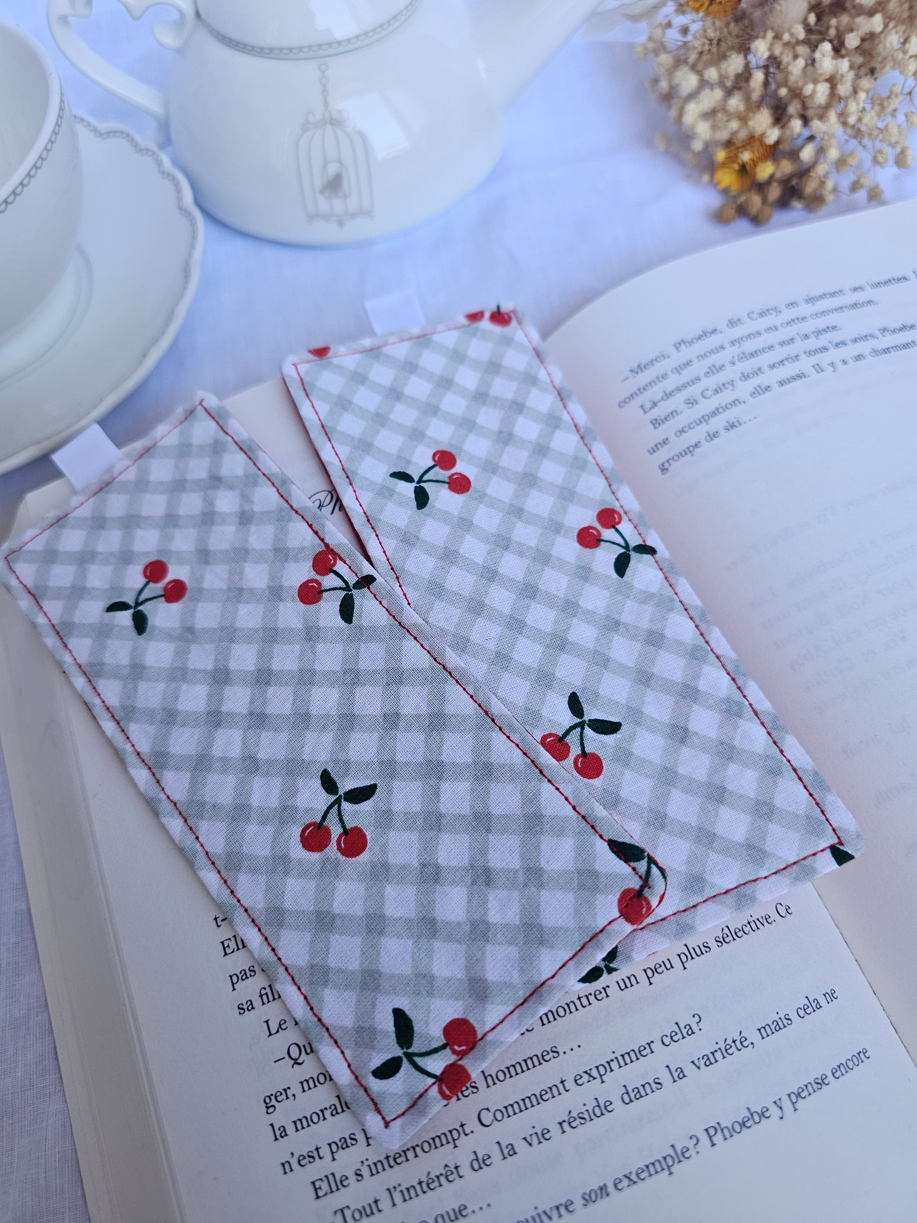 Marque-page Petites cerises