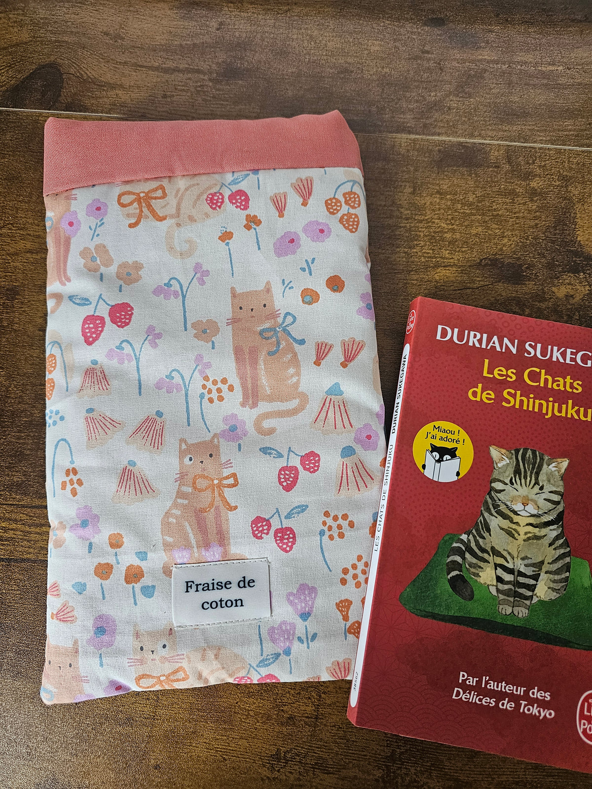 Pochette à livre Poche Chats Gourmands