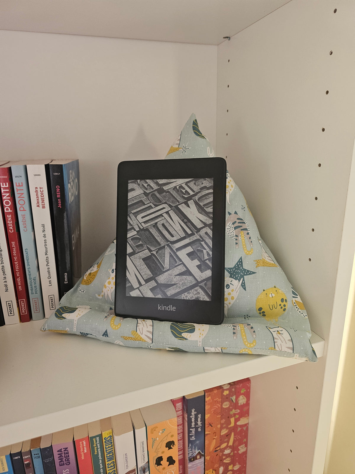 Coussin pour liseuse Chats Rêveurs