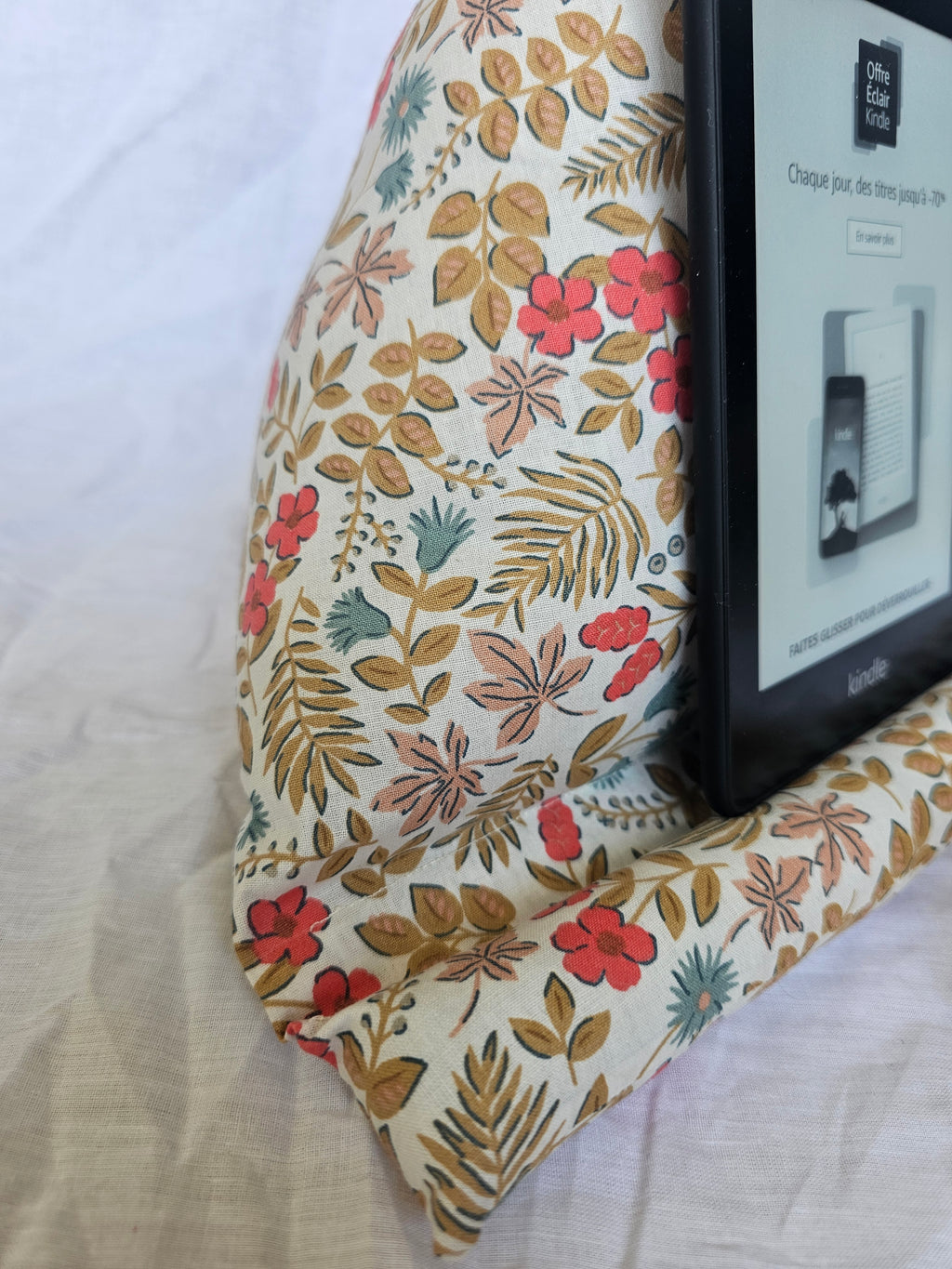 Coussin berlingot pour liseuse Clara