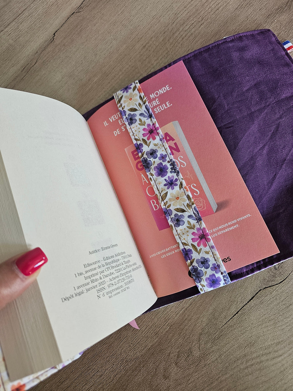 Protège-livre de poche Emma