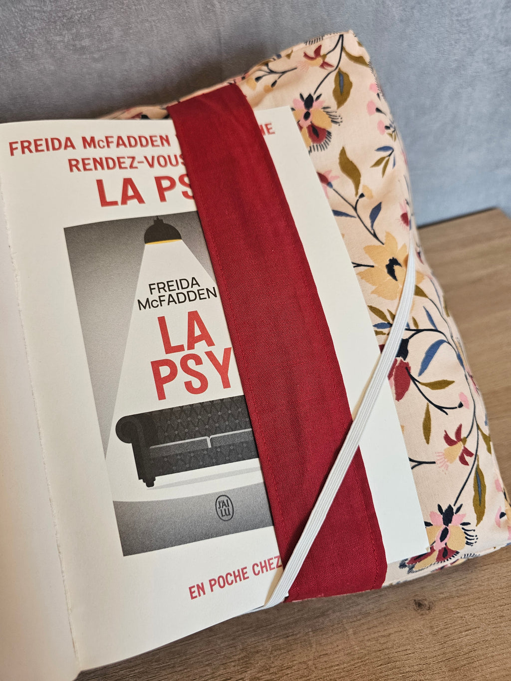Coussin de lecture Flora